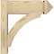 Ekena Millwork Thorton Rough Sawn Arts and Crafts Outlooker, Douglas Fir, 6"W x 16"D x 16"H OUT06X16X16THR03RDF - alternate 2